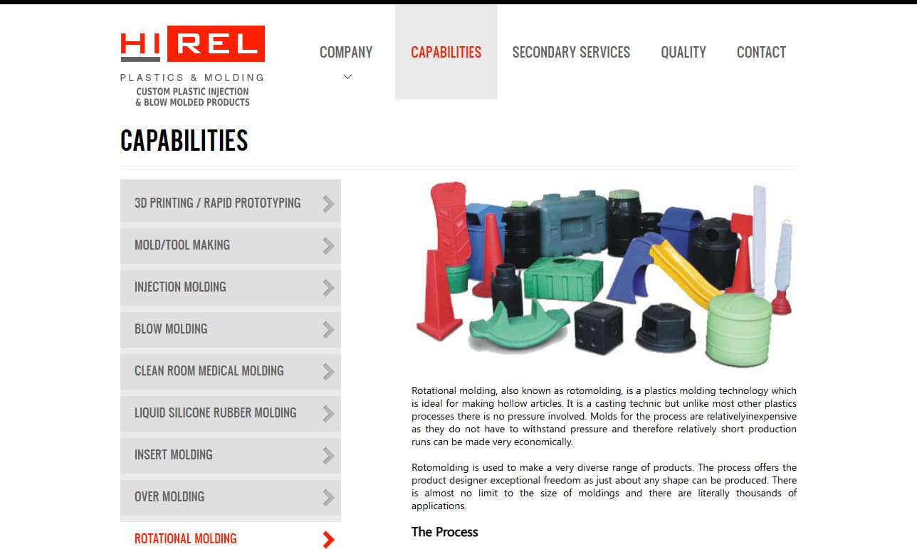 Hi-Rel Plastics & Molding Hi-Rel Plastics & Molding